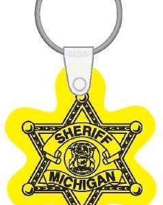 Yellow Flexible Key Chain