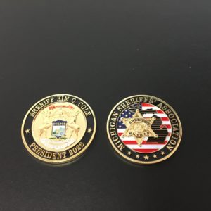 Sheriff Kim Cole Challenge Coin