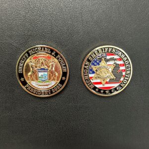 Sheriff Michael J. Poulin Challenge Coin