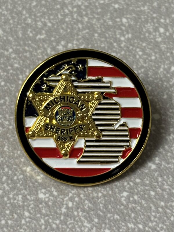 Lapel Pin with flag